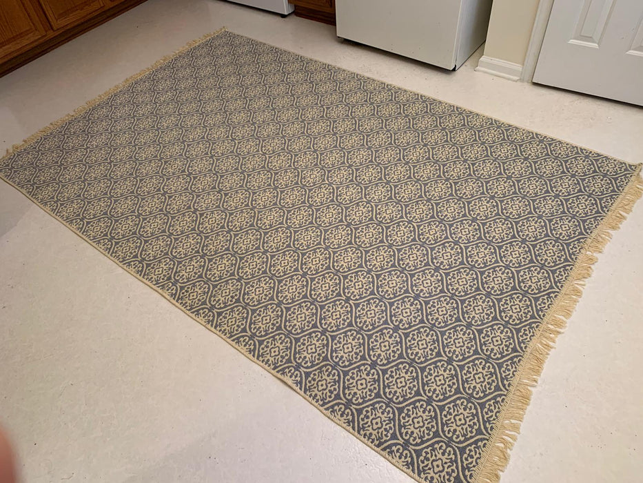 Modern 5x8 Washable Area Rug for Home Decor