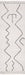 Modern Abstract Area Rug in Ivory 120x180 cm