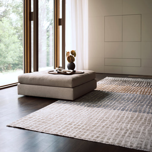 Modern Abstract Checkered Area Rug 160x230 cm