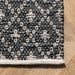 Modern Black Trellis Area Rug 160 cm x 230 cm