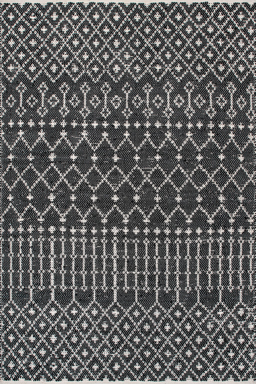 Modern Black Trellis Area Rug 160 cm x 230 cm