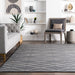 Modern Geometric Grey Area Rug 152x244 cm