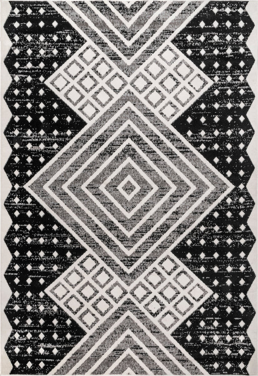 Modern Grey Birdseye Area Rug 160x230 cm