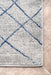 Modern Grey Trellis Area Rug 160x230 cm