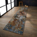 Mojave 4440 S Modern Abstract Distressed Eco-Friendly Recycled Polyester Flat-Pile Multicolour Runner