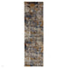 Mojave 8026 W Modern Abstract Distressed Eco-Friendly Recycled Polyester Flat-Pile Multicolour Runner