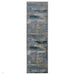 Mojave 91 B Modern Abstract Distressed Eco-Friendly Recycled Polyester Flat-Pile Multicolour Runner