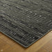 Monaco Tribal Modern Durable Stain-Resistant Weatherproof Flatweave In-Outdoor Charcoal/Grey/Cream Rug