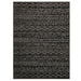 Monaco Tribal Modern Durable Stain-Resistant Weatherproof Flatweave In-Outdoor Charcoal/Grey/Cream Rug