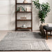 Monique Grey Abstract Line Area Rug 160x230 cm