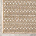 Monroe Striped Indoor Outdoor Rug 150x240 cm Neutral