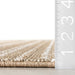 Monroe Striped Indoor Outdoor Rug 150x240 cm Neutral