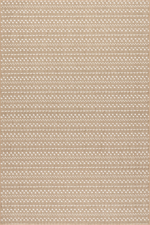 Monroe Striped Indoor Outdoor Rug 150x240 cm Neutral