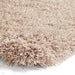 Montana Super Plush Heavyweight High-Density Luxury Hand-Woven Soft High-Pile Plain Shaggy Beige Round Rug