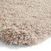 Montana Super Plush Heavyweight High-Density Luxury Hand-Woven Soft High-Pile Plain Shaggy Beige Round Rug