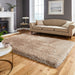 Montana Super Plush Heavyweight High-Density Luxury Hand-Woven Soft High-Pile Plain Shaggy Beige Rug