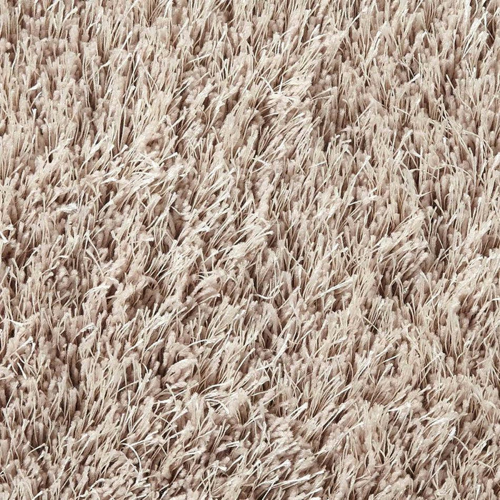 Montana Super Plush Heavyweight High-Density Luxury Hand-Woven Soft High-Pile Plain Shaggy Beige Rug