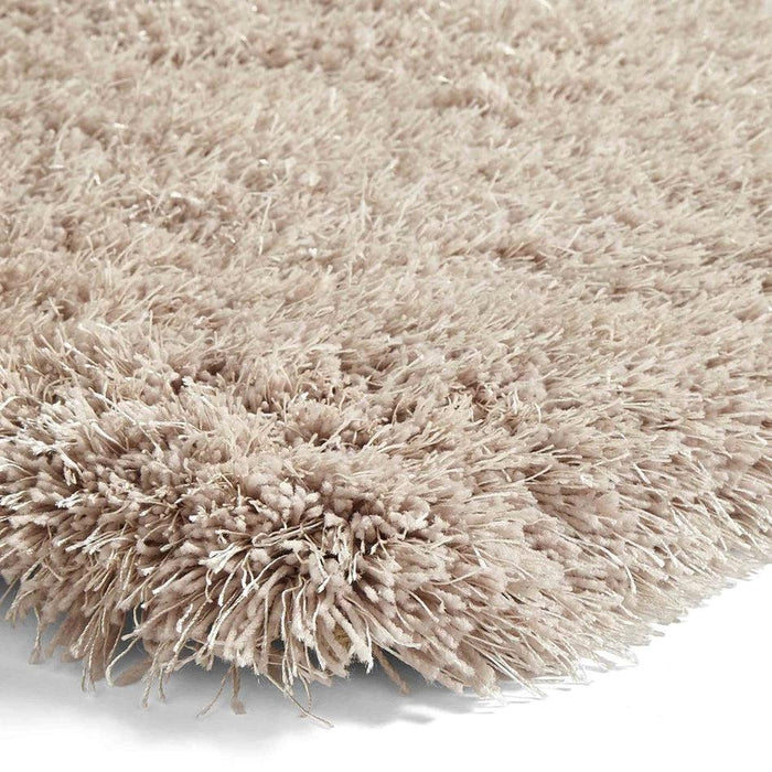 Montana Super Plush Heavyweight High-Density Luxury Hand-Woven Soft High-Pile Plain Shaggy Beige Rug