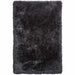 Montana Super Plush Heavyweight High-Density Luxury Hand-Woven Soft High-Pile Plain Shaggy Dark Grey Rug