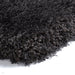 Montana Super Plush Heavyweight High-Density Luxury Hand-Woven Soft High-Pile Plain Shaggy Dark Grey Rug