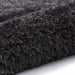 Montana Super Plush Heavyweight High-Density Luxury Hand-Woven Soft High-Pile Plain Shaggy Dark Grey Rug