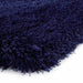 Montana Super Plush Heavyweight High-Density Luxury Hand-Woven Soft High-Pile Plain Shaggy Dark Navy Rug