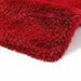 Montana Super Plush Heavyweight High-Density Luxury Hand-Woven Soft High-Pile Plain Shaggy Red Rug