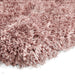 Montana Super Plush Heavyweight High-Density Luxury Hand-Woven Soft High-Pile Plain Shaggy Rose Round Rug