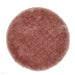 Montana Super Plush Heavyweight High-Density Luxury Hand-Woven Soft High-Pile Plain Shaggy Rose Round Rug