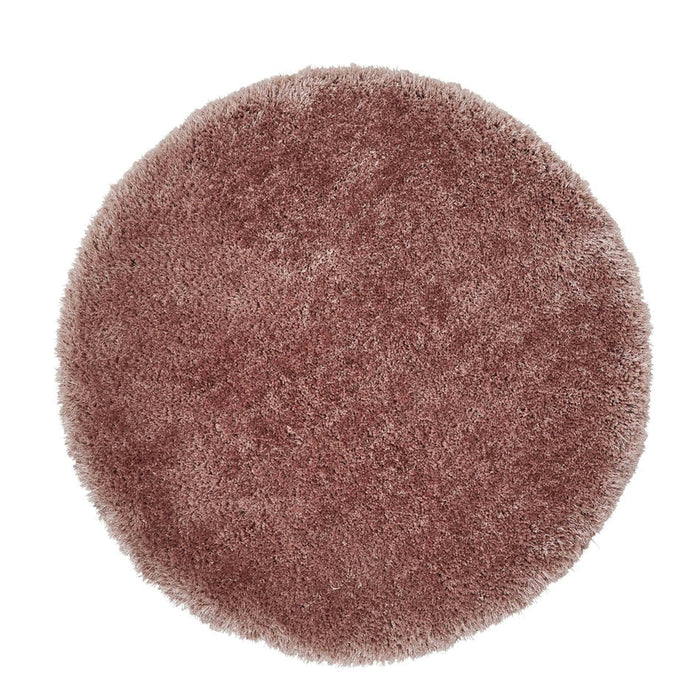 Montana Super Plush Heavyweight High-Density Luxury Hand-Woven Soft High-Pile Plain Shaggy Rose Rug