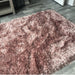 Montana Super Plush Heavyweight High-Density Luxury Hand-Woven Soft High-Pile Plain Shaggy Rose Rug