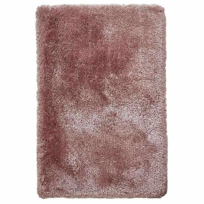 Montana Super Plush Heavyweight High-Density Luxury Hand-Woven Soft High-Pile Plain Shaggy Rose Rug