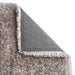 Montana Super Plush Heavyweight High-Density Luxury Hand-Woven Soft High-Pile Plain Shaggy Silver Round Rug