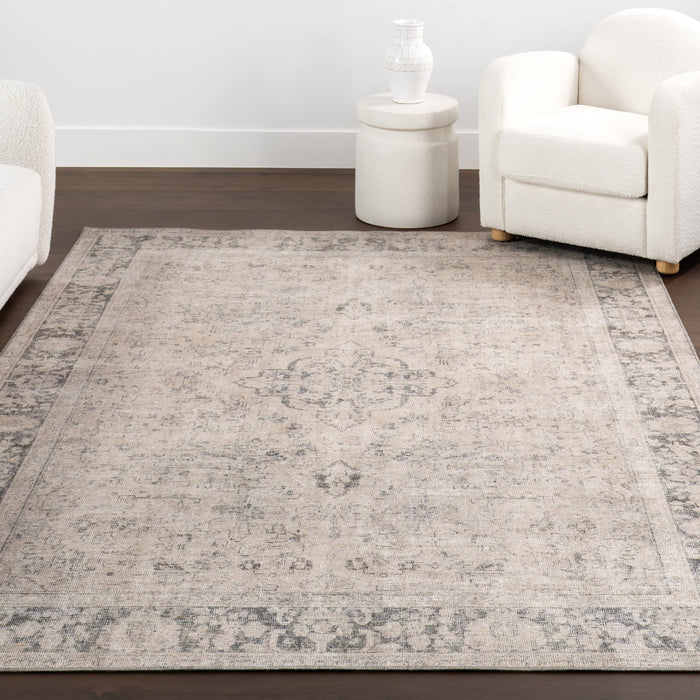 Tappeto Montclair Vintage in iuta 160x230 cm Grigio