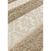 Monty MN04 Stripe Modern Durable Stain-Resistant Weatherproof Flatweave In-Outdoor Natural/Cream Rug