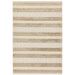 Monty MN04 Stripe Modern Durable Stain-Resistant Weatherproof Flatweave In-Outdoor Natural/Cream Rug