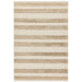 Monty MN04 Stripe Modern Durable Stain-Resistant Weatherproof Flatweave In-Outdoor Natural/Cream Rug