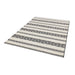 Monty MN04 Stripe Modern Durable Stain-Resistant Weatherproof Flatweave In-Outdoor Natural/Cream Rug