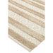 Monty MN04 Stripe Modern Durable Stain-Resistant Weatherproof Flatweave In-Outdoor Natural/Cream Rug