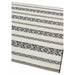 Monty MN04 Stripe Modern Durable Stain-Resistant Weatherproof Flatweave In-Outdoor Natural/Cream Rug