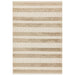 Monty MN04 Stripe Modern Durable Stain-Resistant Weatherproof Flatweave In-Outdoor Natural/Cream Rug