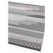 Monty MN05 Geometric Modern Durable Stain-Resistant Weatherproof Flatweave In-Outdoor Black/Grey Rug