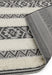 Monty Mn03 Black Cream Stripe Rug