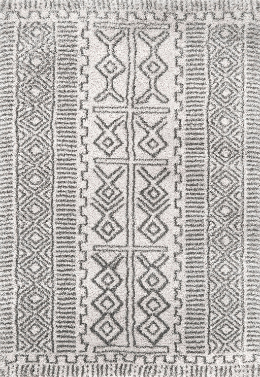 Moroccan Area Rug 160x230 cm in Ivory Color