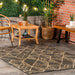 Moroccan Charcoal Area Rug for Indoor and Outdoor Use