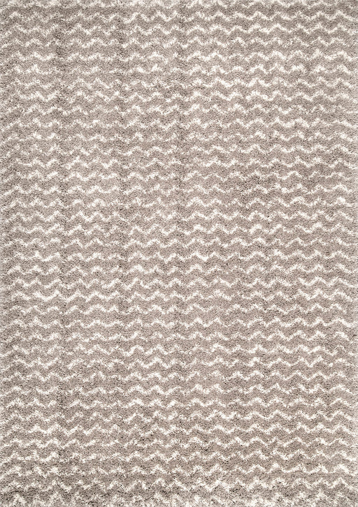 Marokkaans Chevron vloerkleed 120 cm crèmekleur