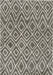 Moroccan Diamond Area Rug 160x230 cm Dark Grey