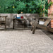 Moroccan Diamond Area Rug For Indoor Outdoor Use Grey