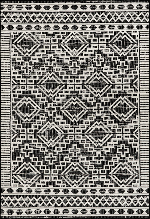 Moroccan Diamond Area Rug for Indoor and Outdoor Use