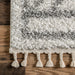 Moroccan Diamond Drop Tassel Shag Rug 160 x 230 cm